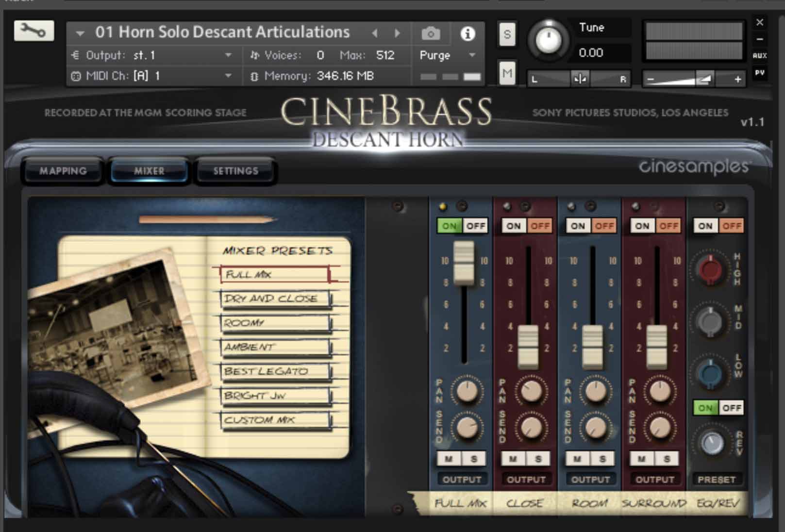 CineBrass Descant Horn 1
