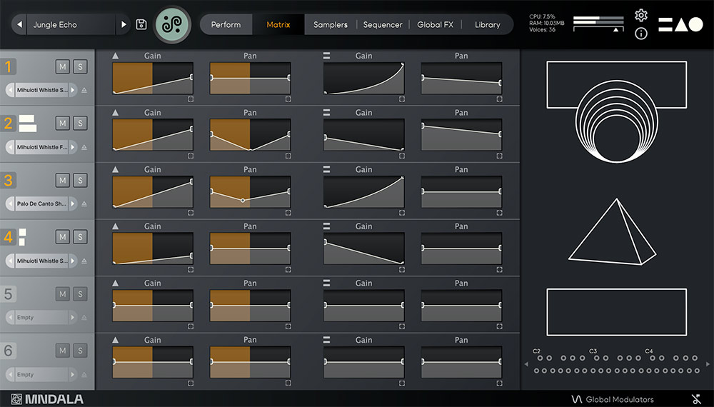 MNTRA Instruments Huracan - Matrix Interface
