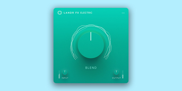 LANDR FX Electric interface