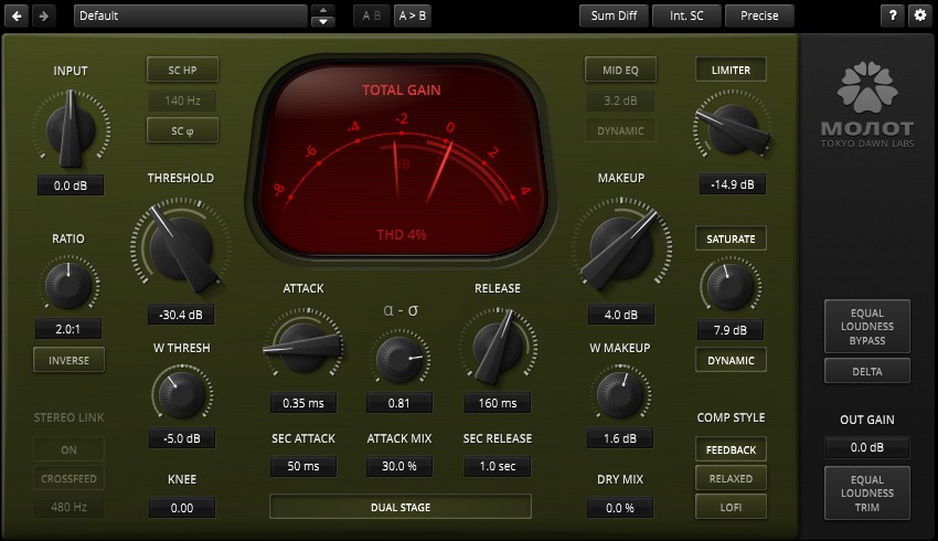 Tokyo Dawn Labs TDR Molot GE - User Interface 03