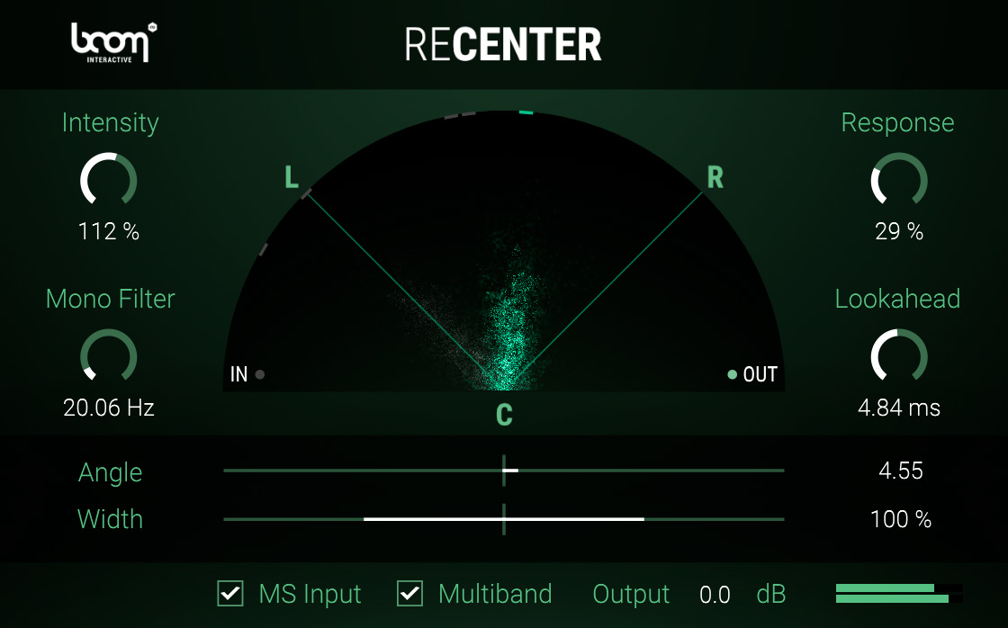 Boom ReCenter - GUI 2