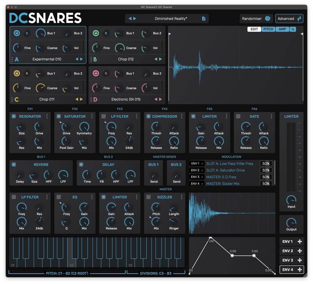 DC Snares GUI - 4
