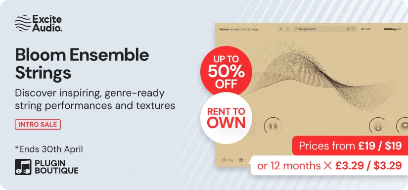Excite Audio Bloom Ensemble Strings Intro Sale (Exclusive)