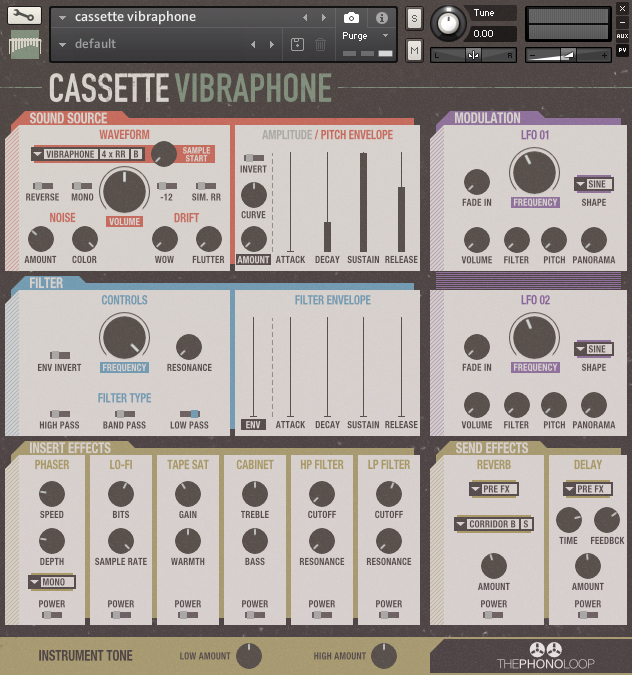 Cassette Vibraphone - Kontakt