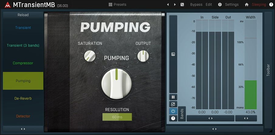 MMultiband Transient