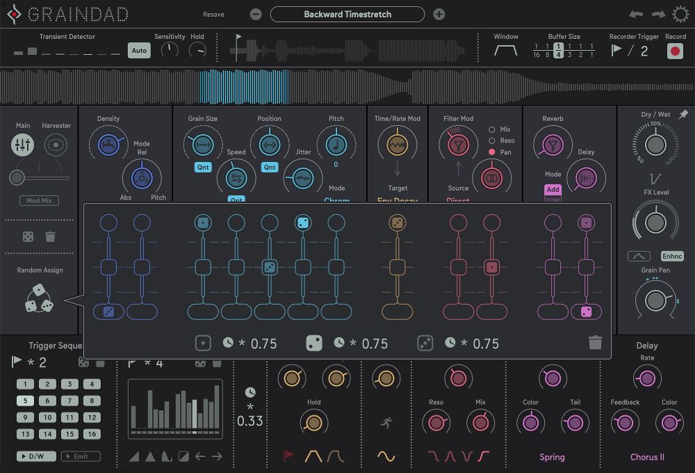 Sugar Bytes Graindad - Modulation Engine