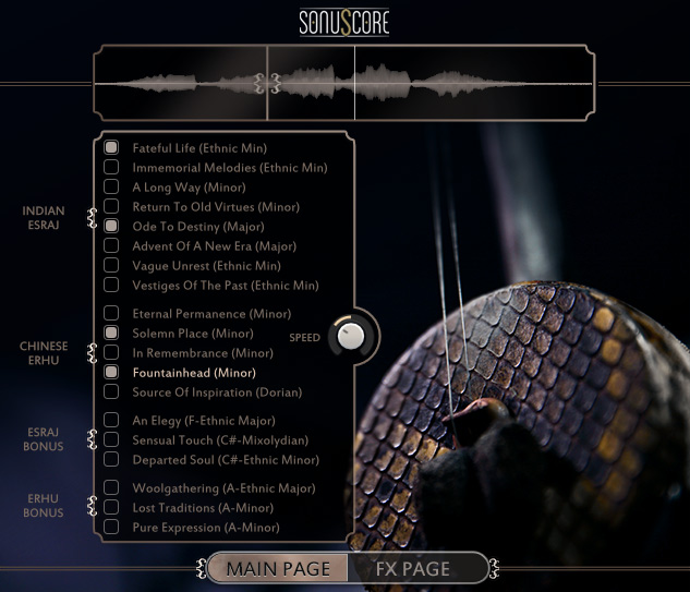 Sonuscore Ethnic String Phrases - Main Image