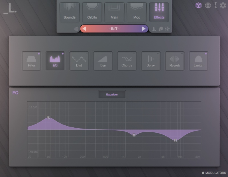 Lunacy Audio - CUBE - EQ GUI