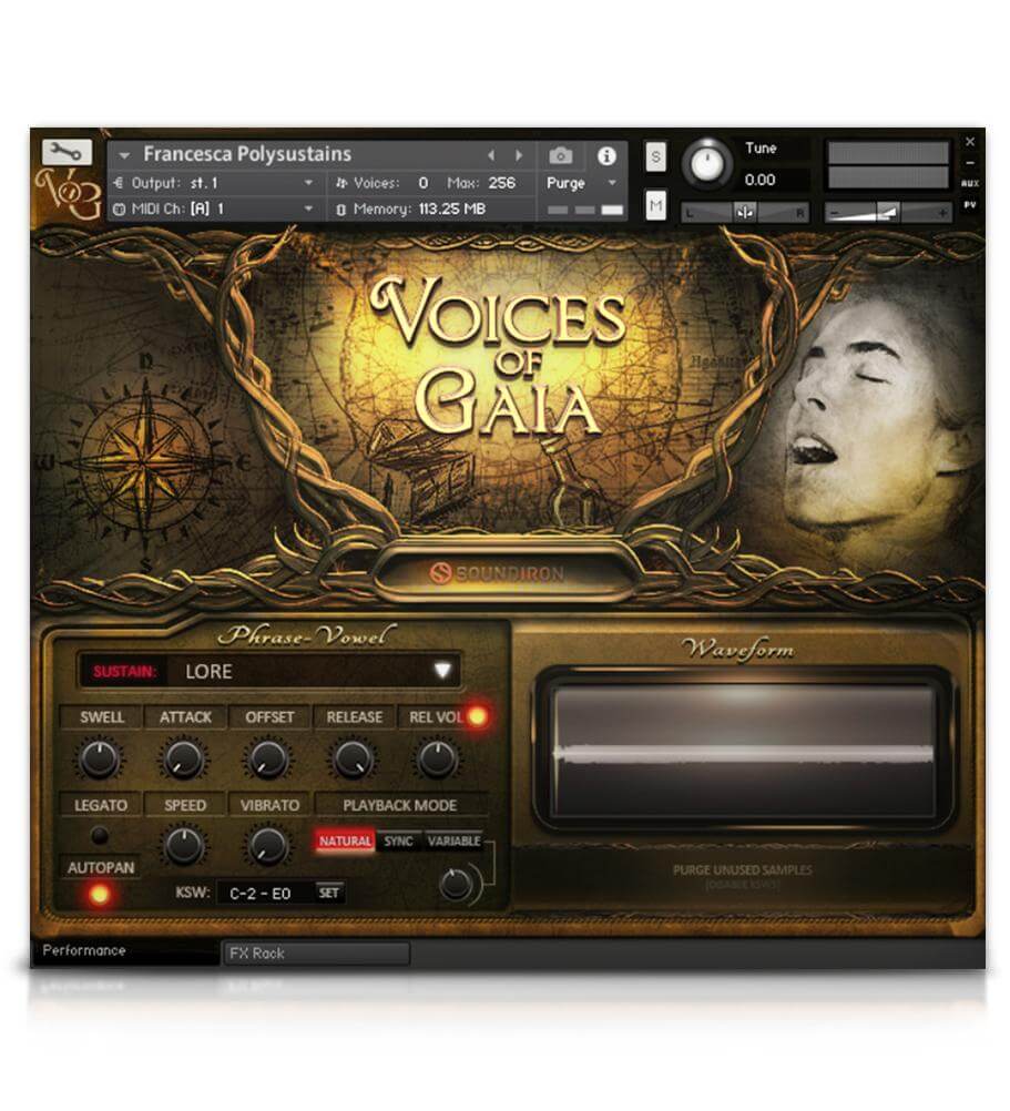 Voices of Gaia - Francesca (Polysustains)