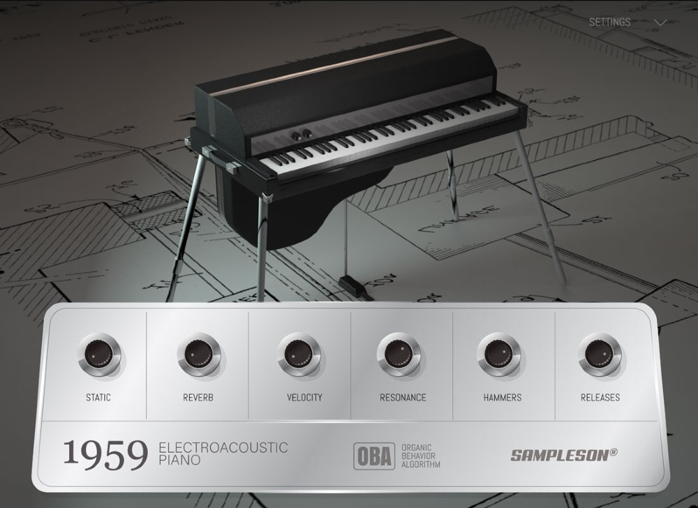 Sampleson 1959 - User Interface
