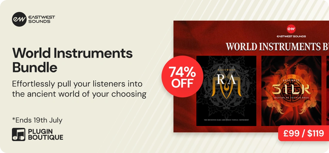 EastWest Sounds World Instruments Bundle Sale
