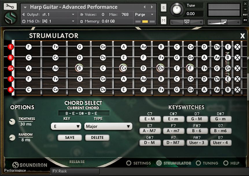 Harp Guitar UI Image 2