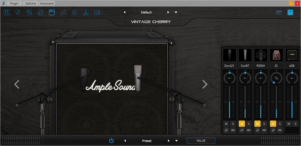 Ample Guitar Vintage Cherry - UI 6