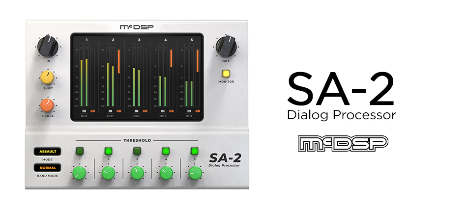 McDSP SA-2 Dialog Processor v7